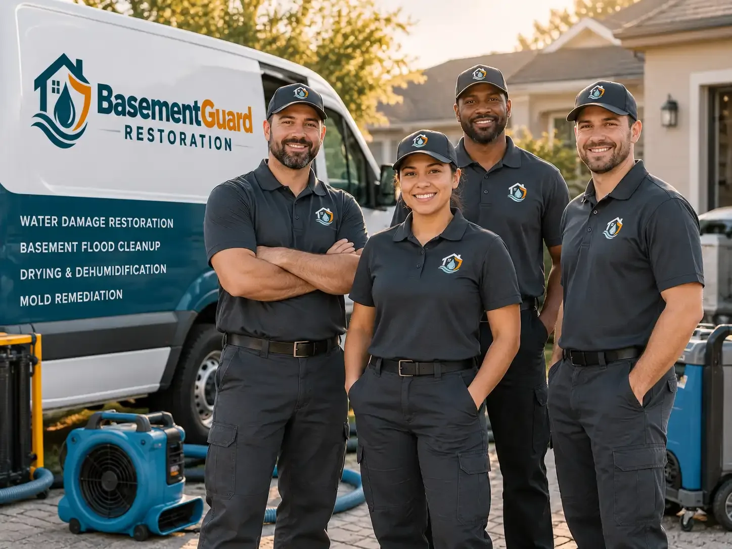 Basement Water Damage Restoration company in Bear Creek, NC
